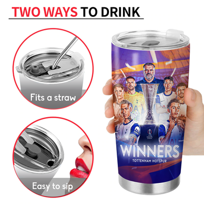 Tottenham Hotspur Champion Stainless Tumbler 20oz 30oz Cup