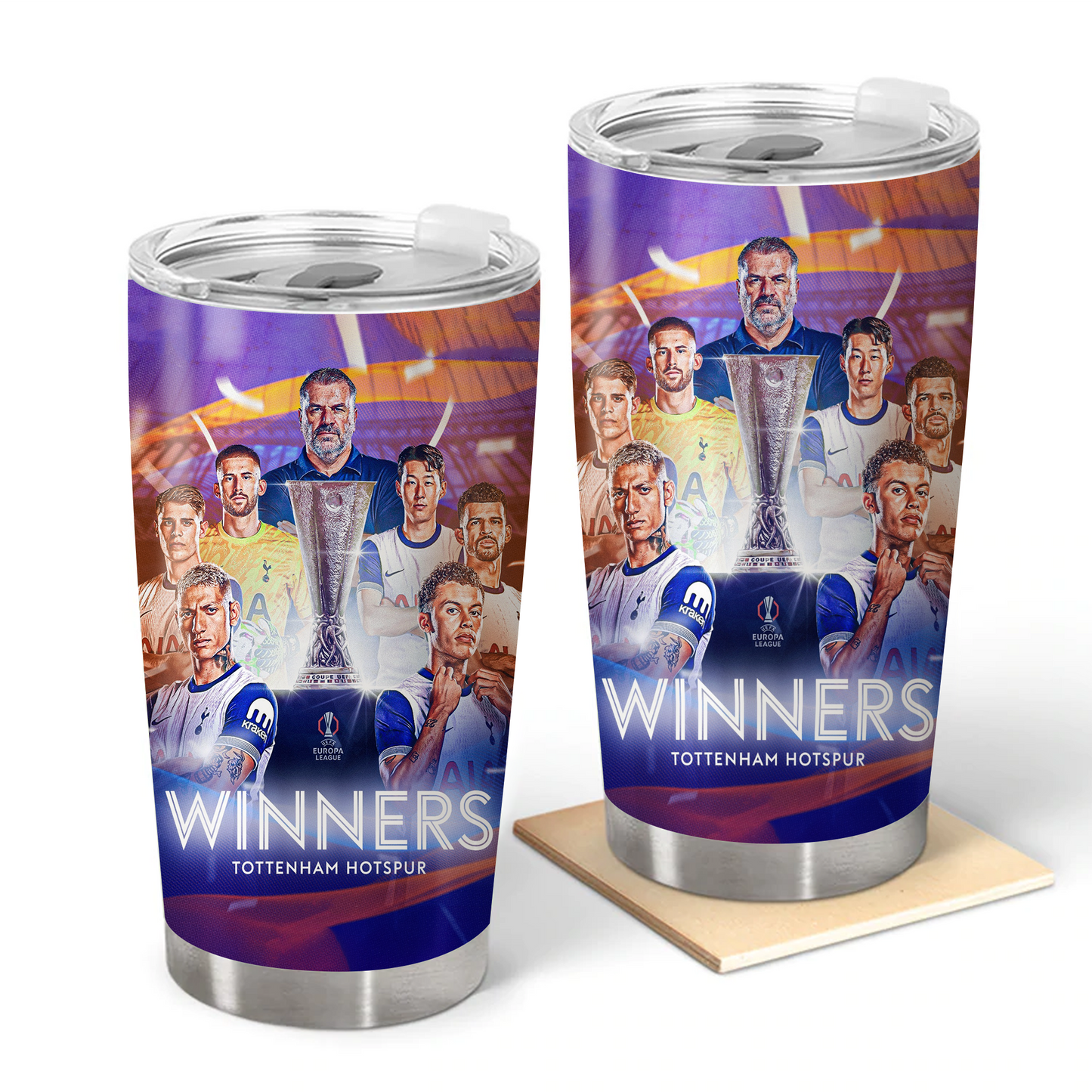 Tottenham Hotspur Champion Stainless Tumbler 20oz 30oz Cup