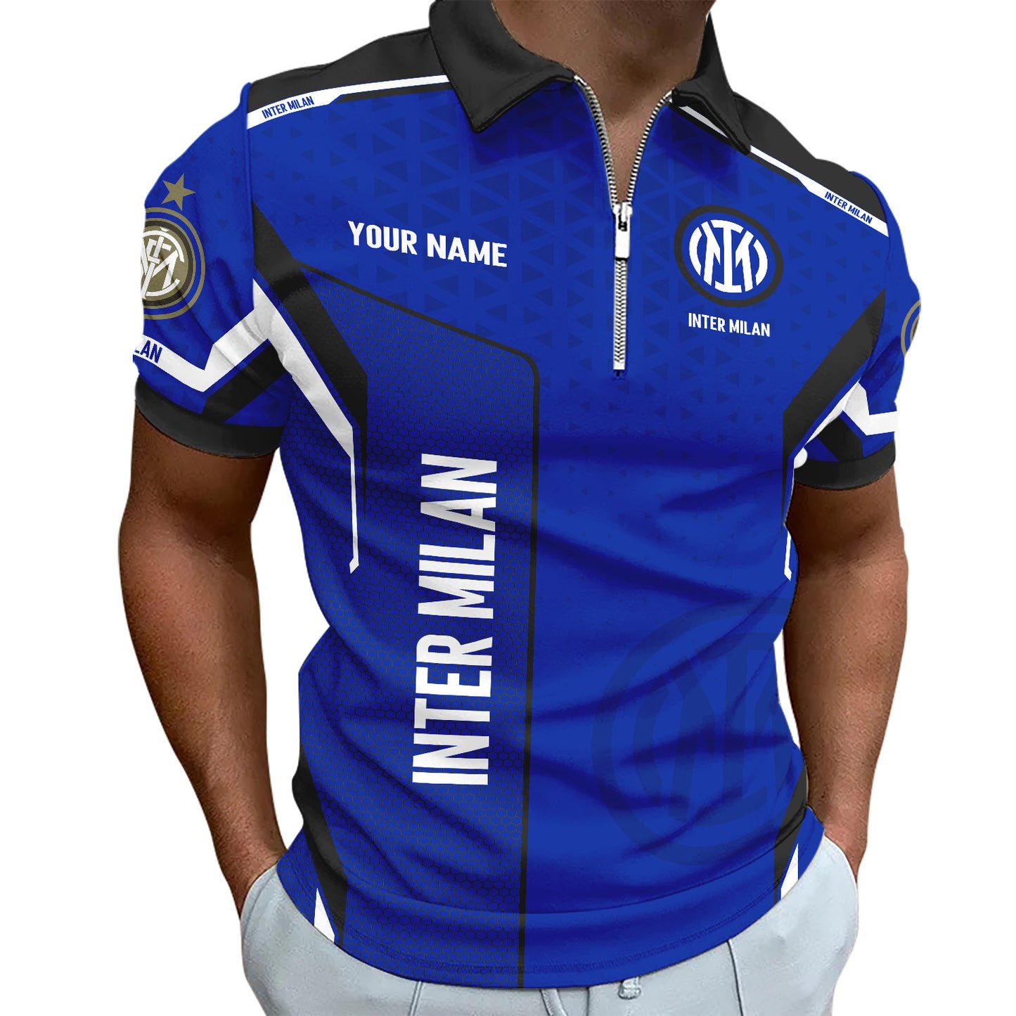 Personalized Inter Milan 3D Full Printing Set , Inter Milan Shirt , Hoodie , Short , Polo ,hawaii V4