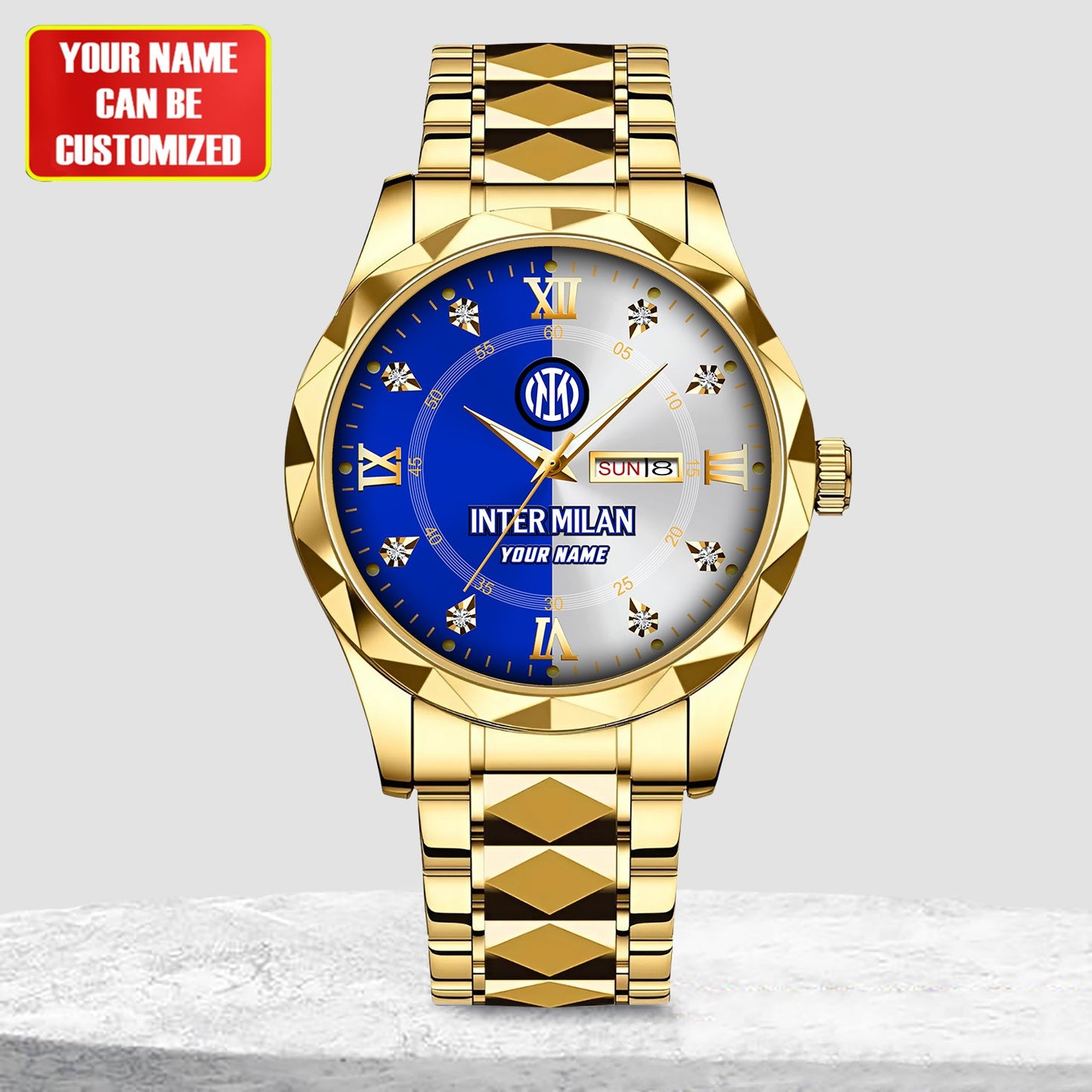 Personalized Inter Milan Luxury Alloy Charley Watch V2