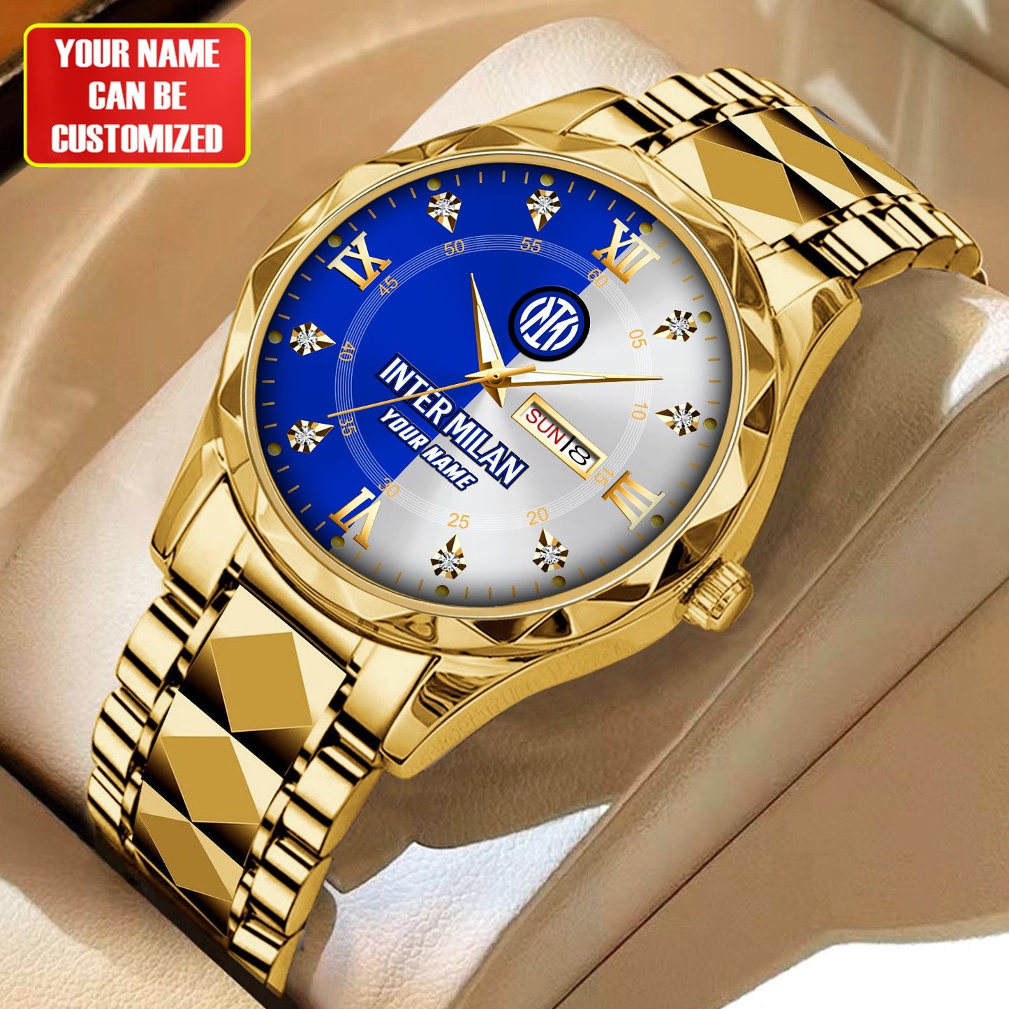 Personalized Inter Milan Luxury Alloy Charley Watch V2