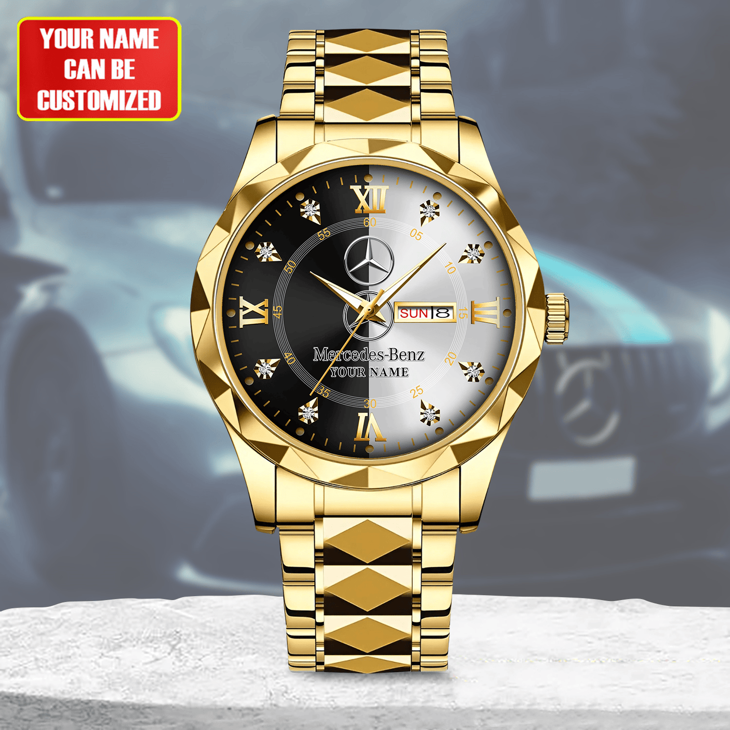 Personalized Merc Luxury Alloy Charley Watch V2