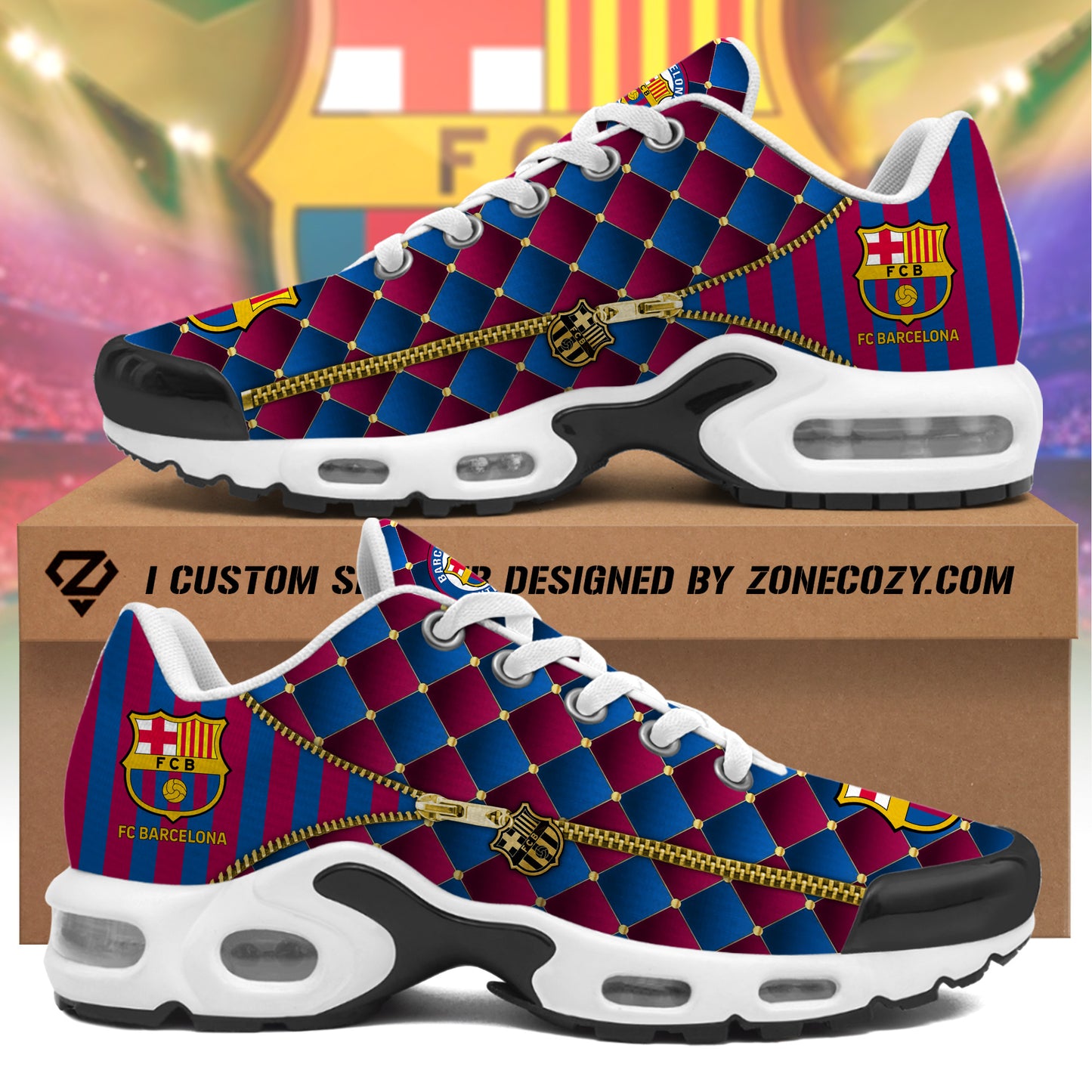 Barcelona Luxury Sport Air Cushion Sneaker