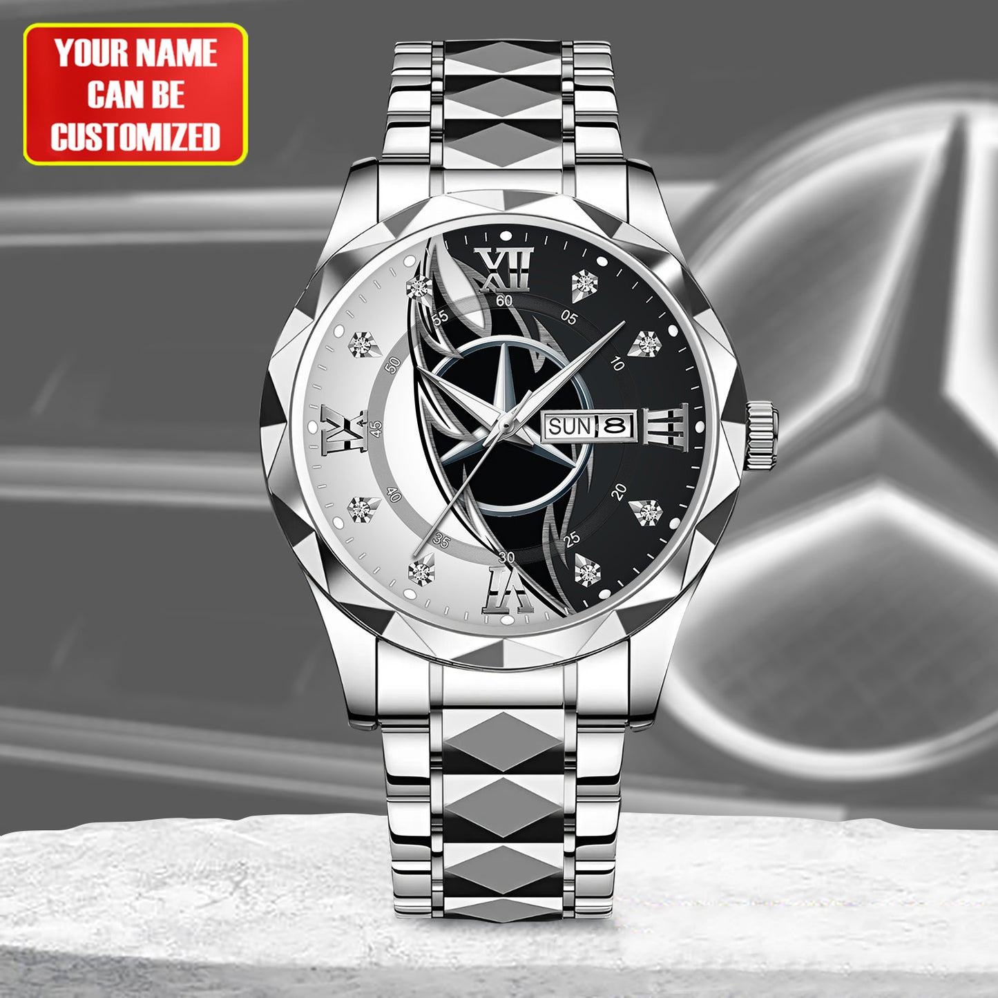 Personalized Merc Luxury Alloy Charley Watch V1