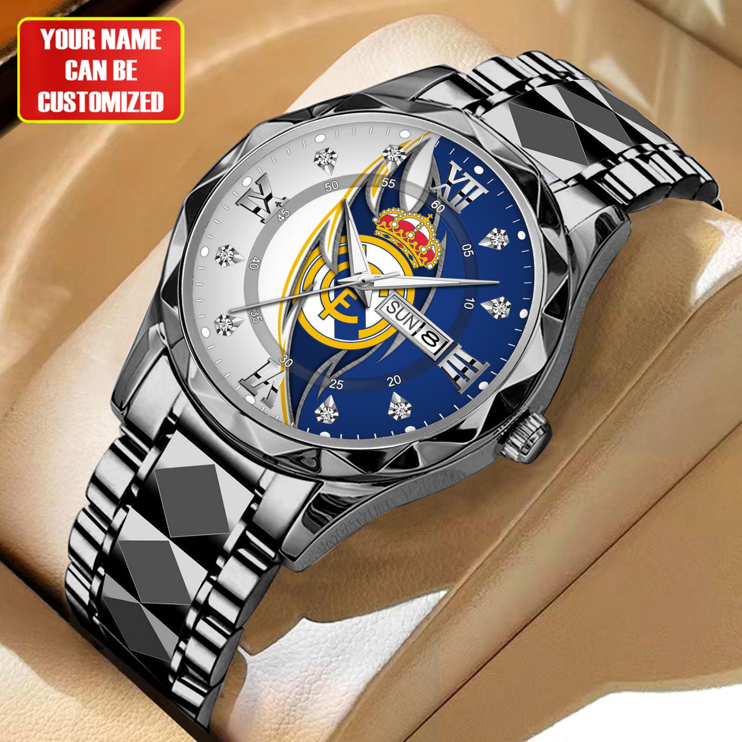 Personalized Real Madrid Luxury Alloy Charley Watch V2