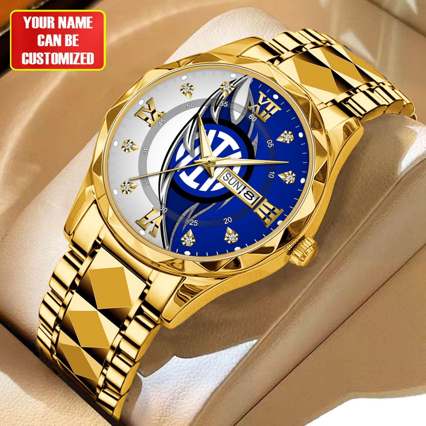 Personalized Inter Milan Luxury Alloy Charley Watch V3