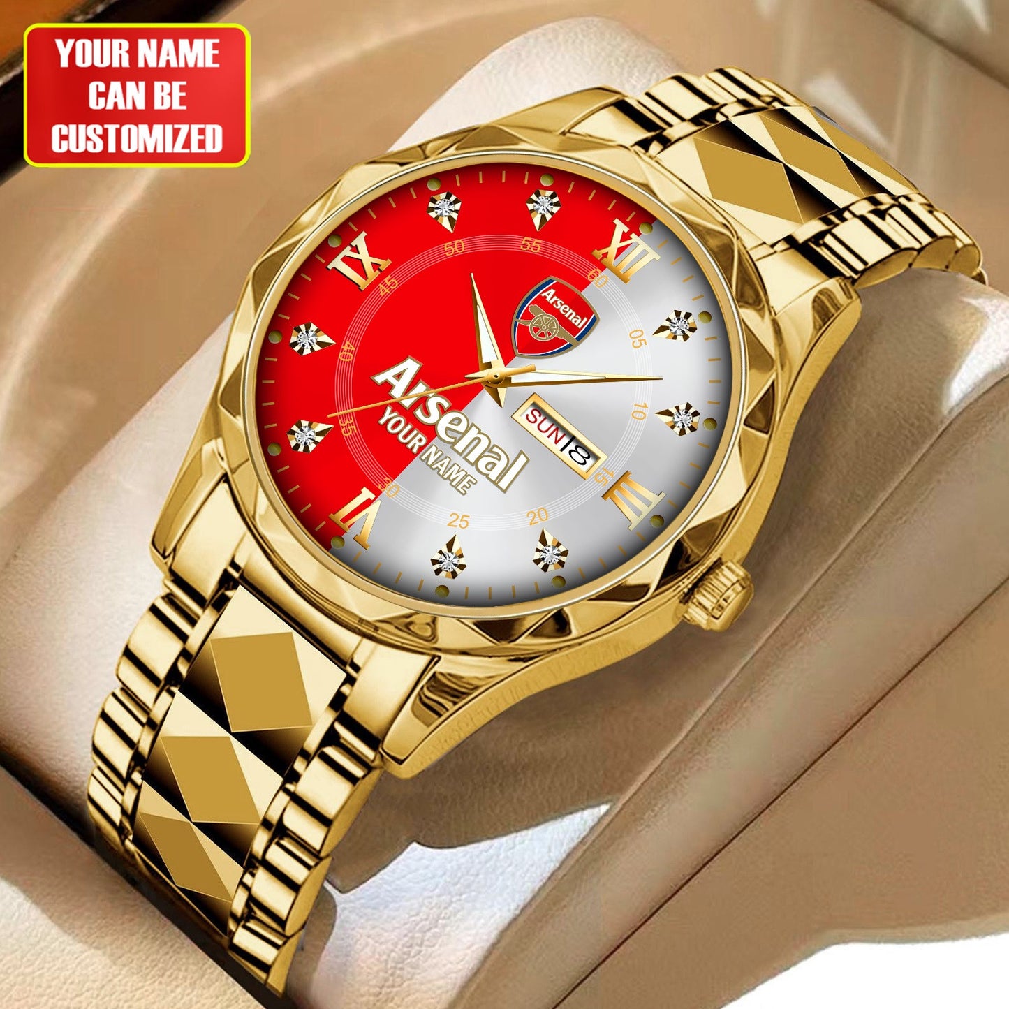 Personalized Arsenal Luxury Alloy Charley Watch