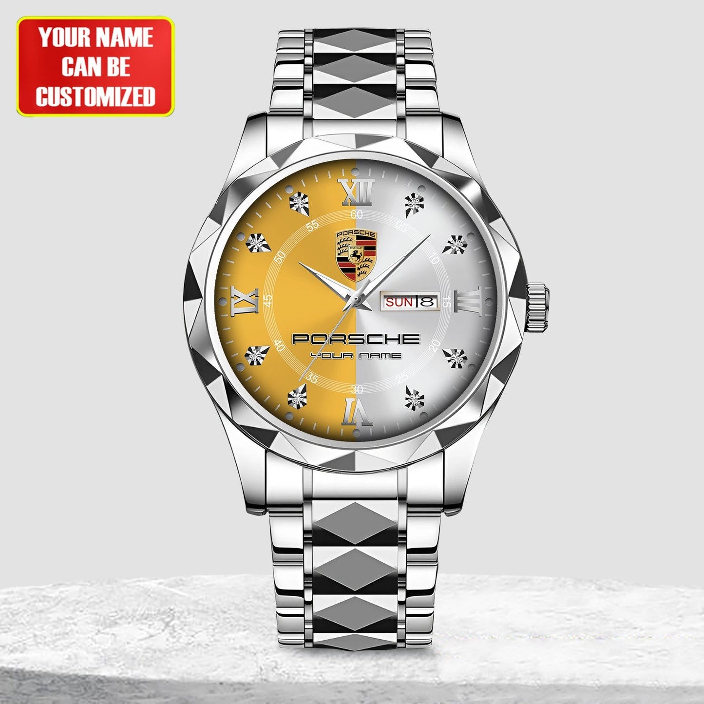 Personalized Pors Luxury Alloy Charley Watch