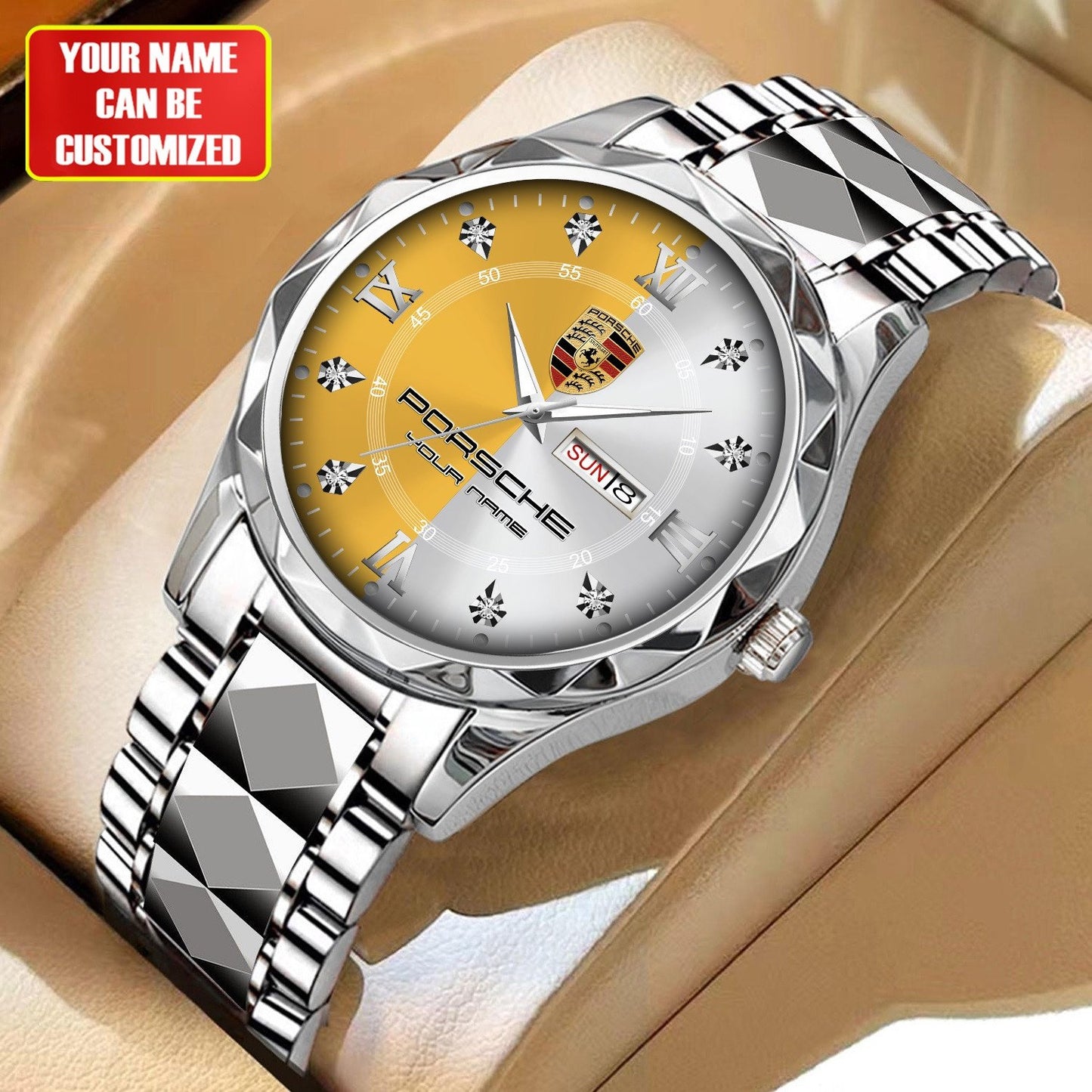 Personalized Pors Luxury Alloy Charley Watch