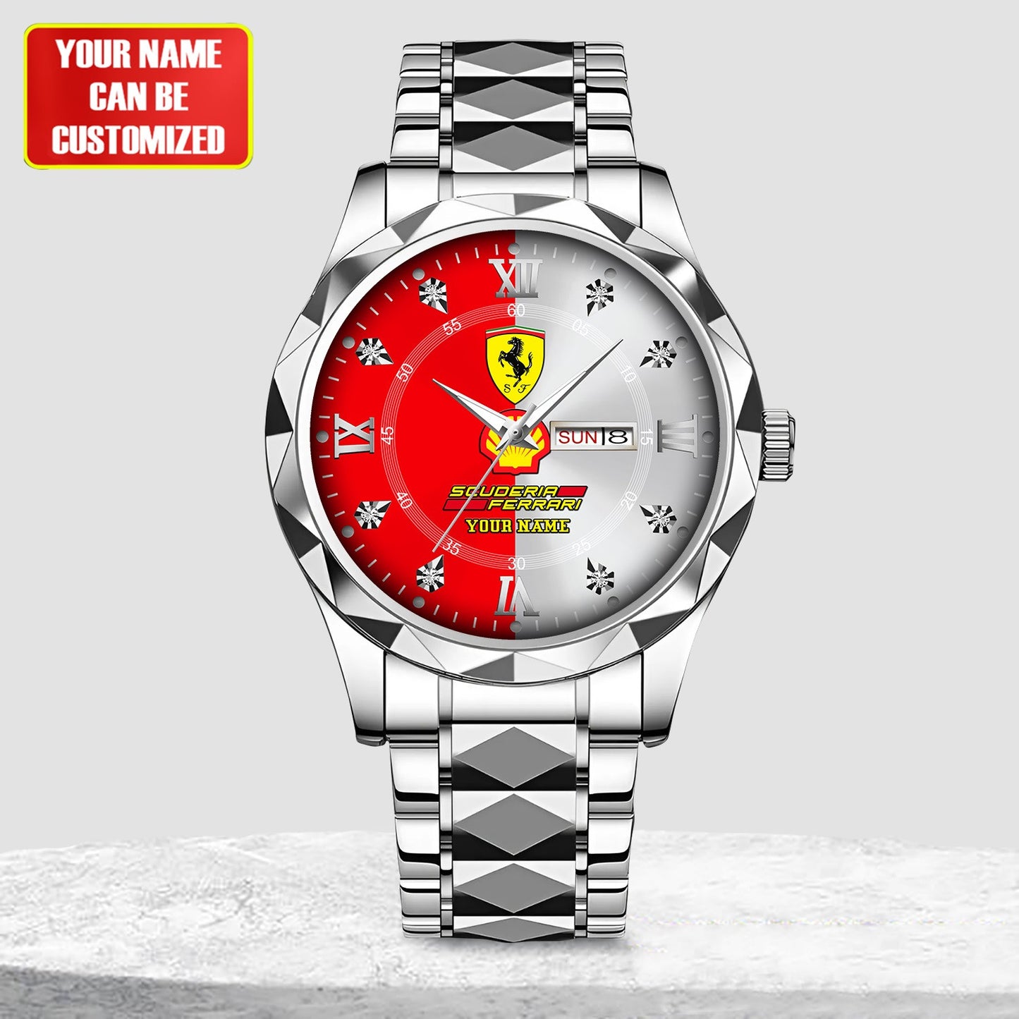 Personalized SF Luxury Alloy Charley Watch