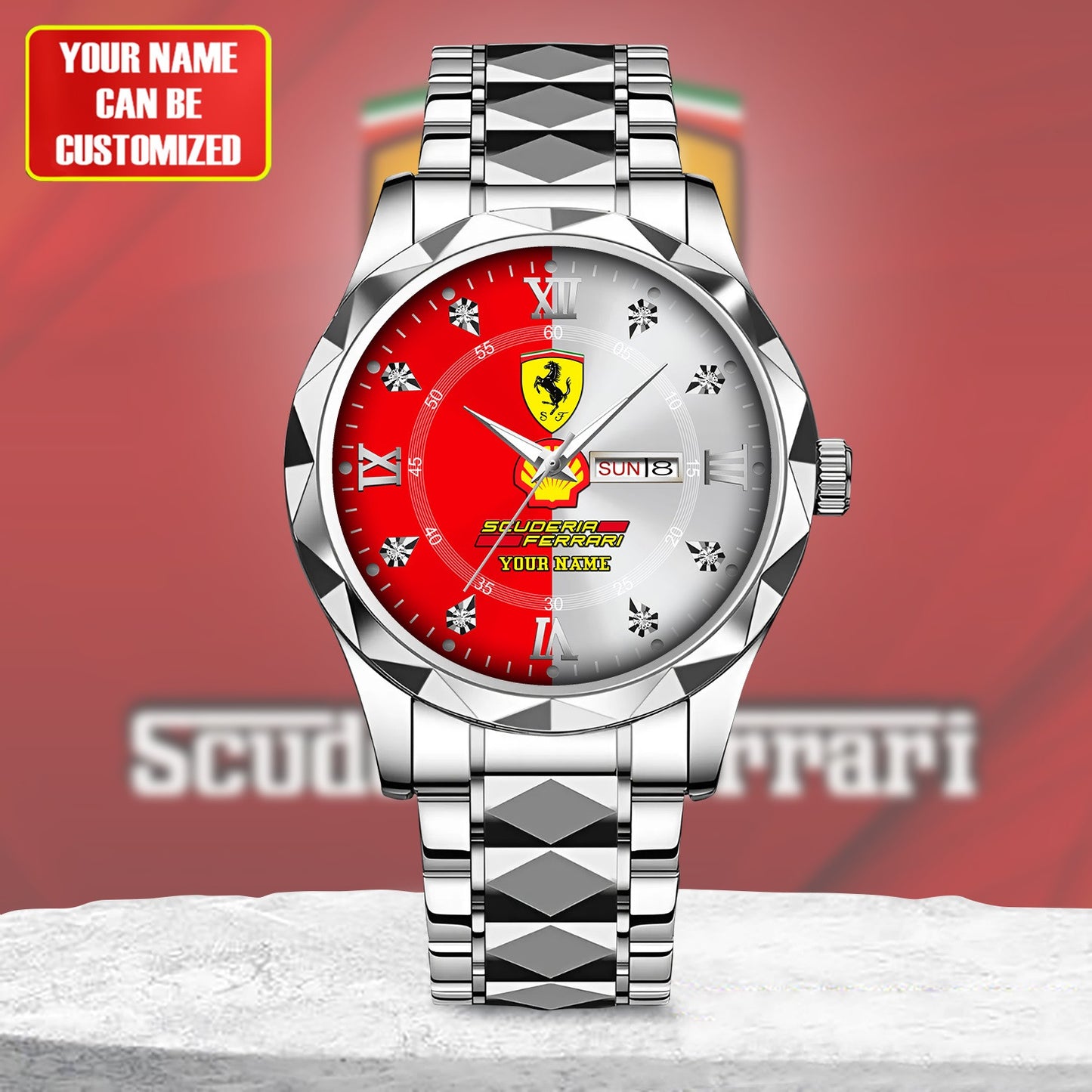 Personalized SF Luxury Alloy Charley Watch
