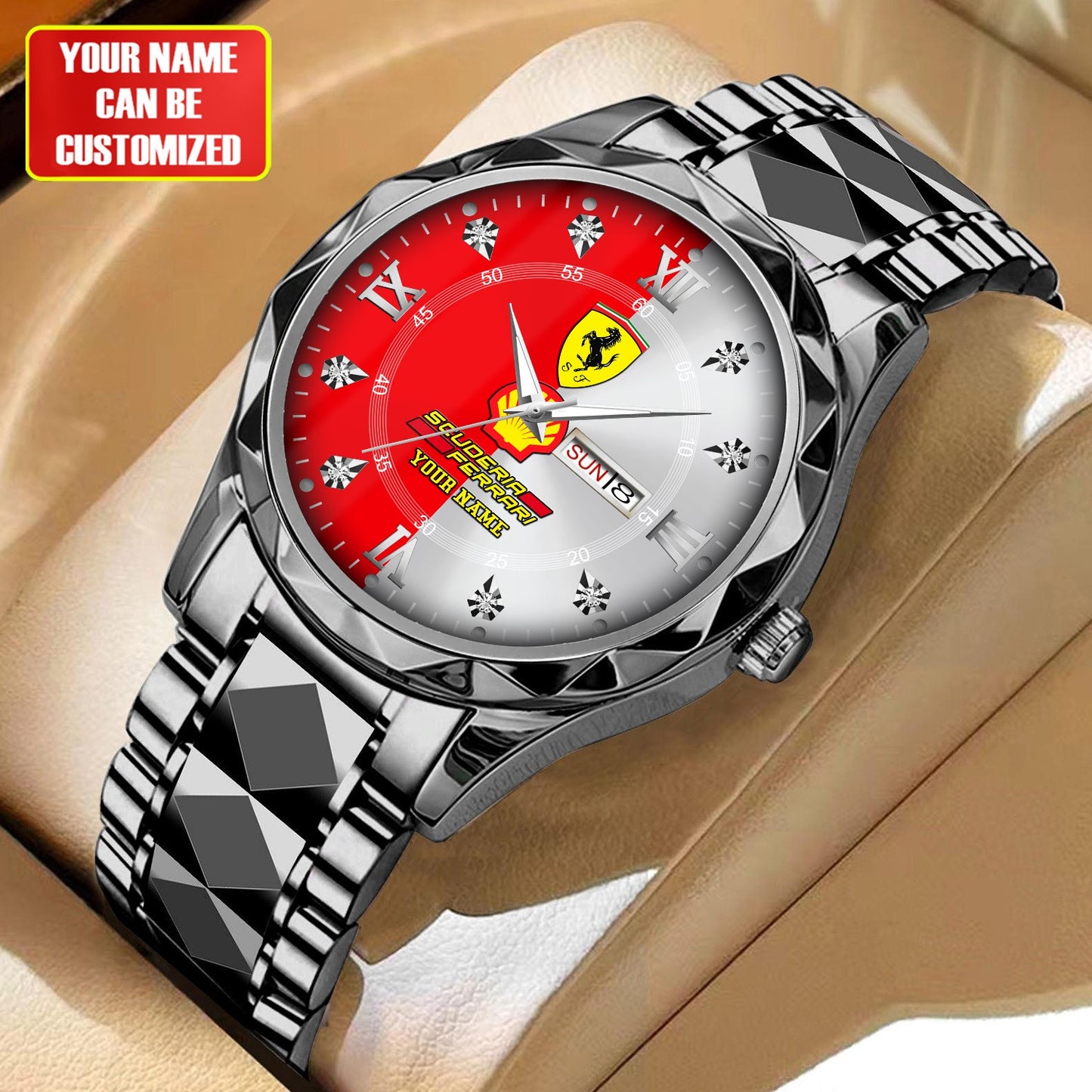 Personalized SF Luxury Alloy Charley Watch