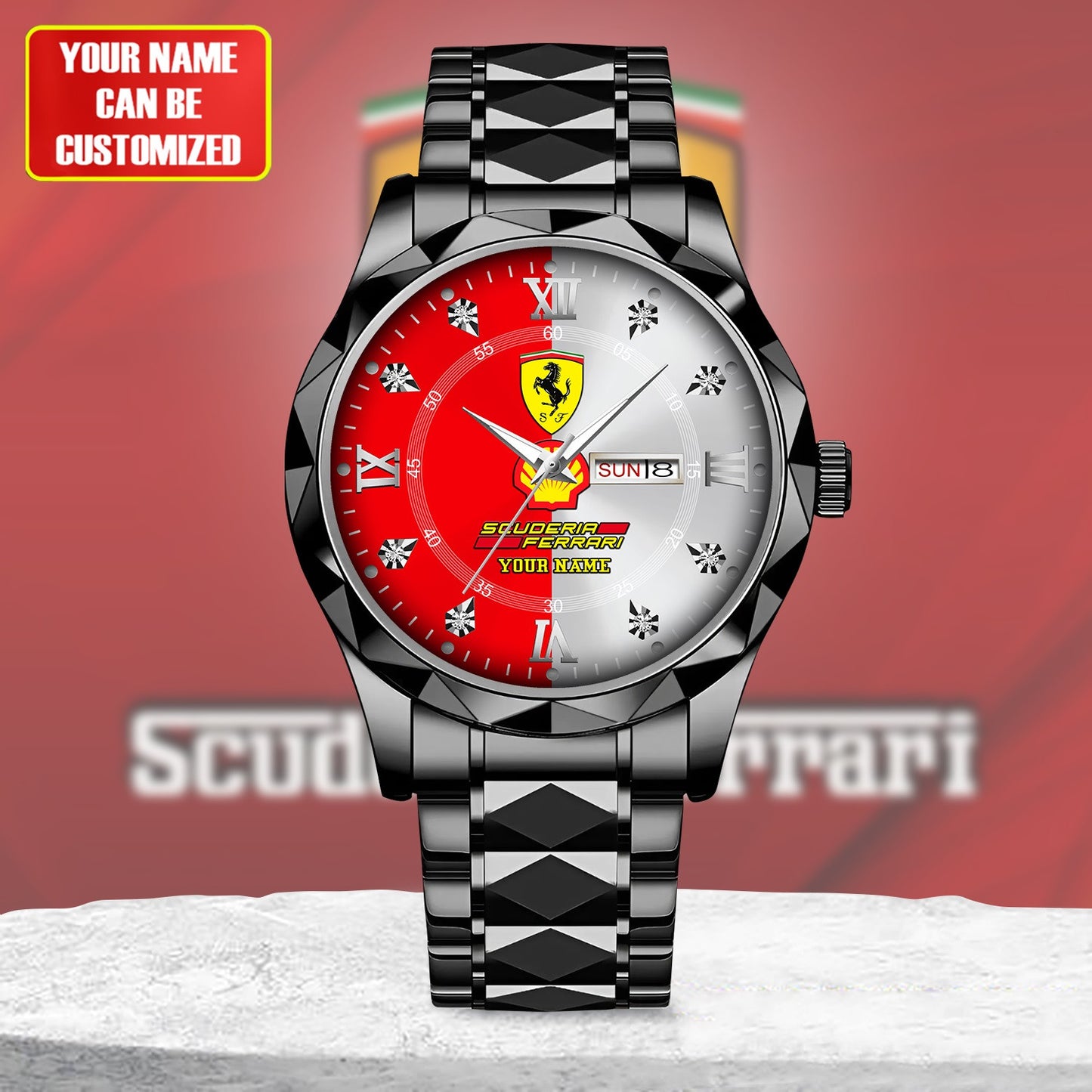 Personalized SF Luxury Alloy Charley Watch