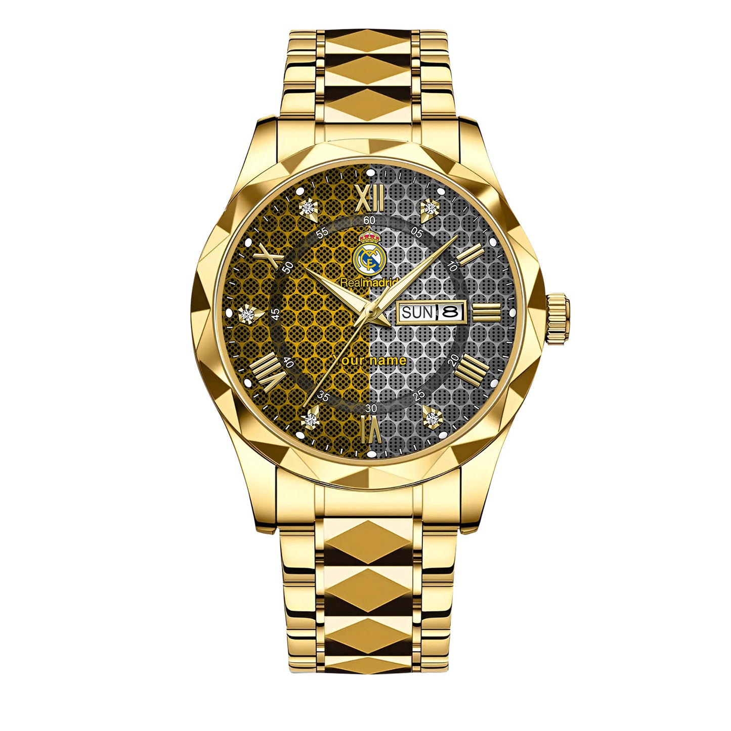 Personalized Real Madrid Luxury Alloy Charley Watch