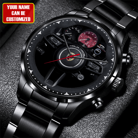 Pors Cockpit Luxury Stainless Steel Watch