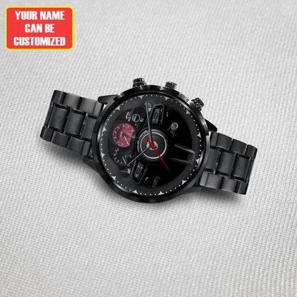 Pors Cockpit Luxury Stainless Steel Watch