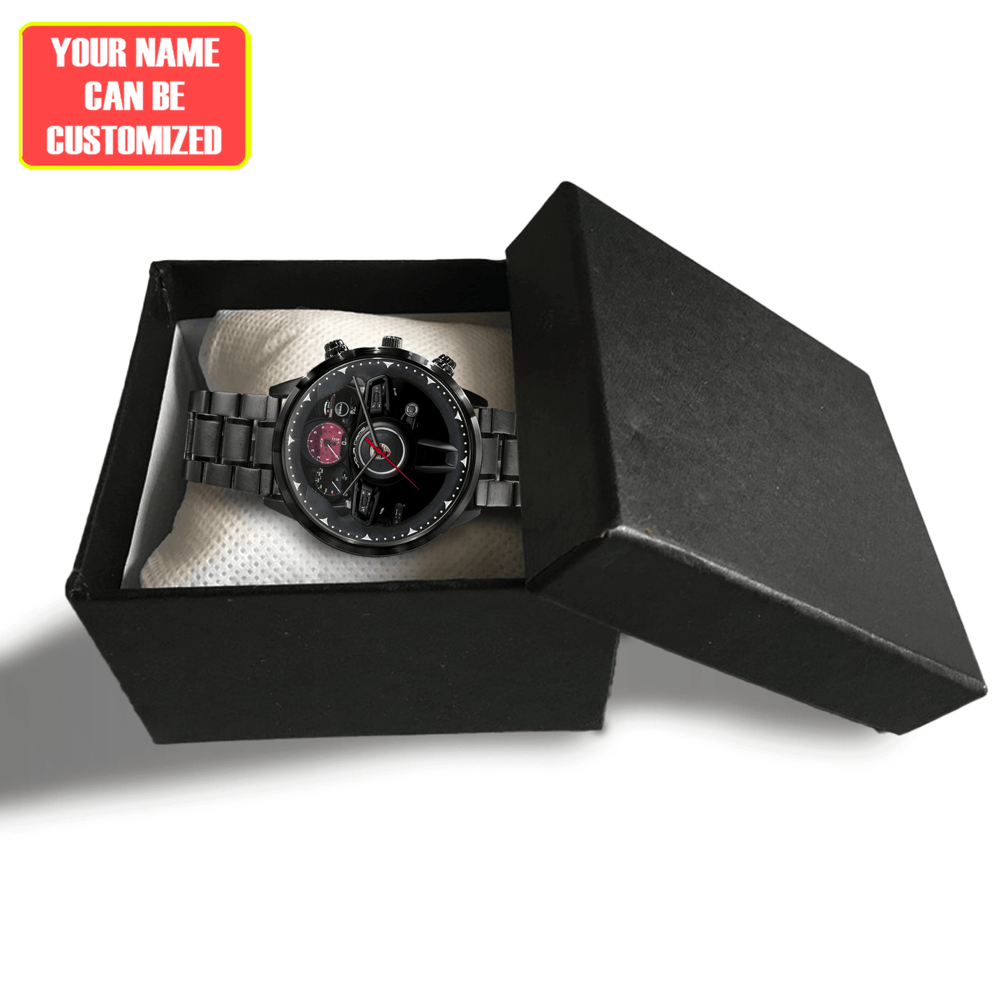 Pors Cockpit Luxury Stainless Steel Watch