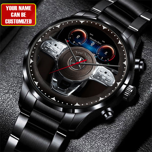 Personalized Merc Interior Luxury Stainless Steel Watch