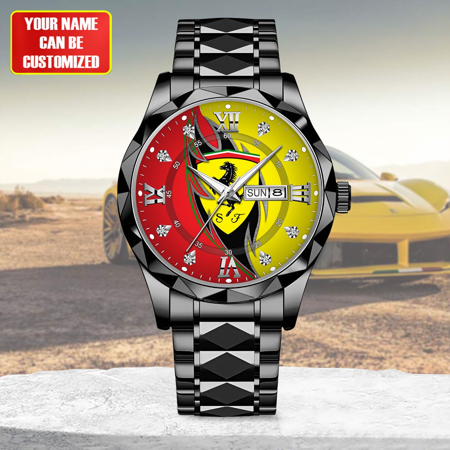 Personalized SF Luxury Alloy Charley Watch
