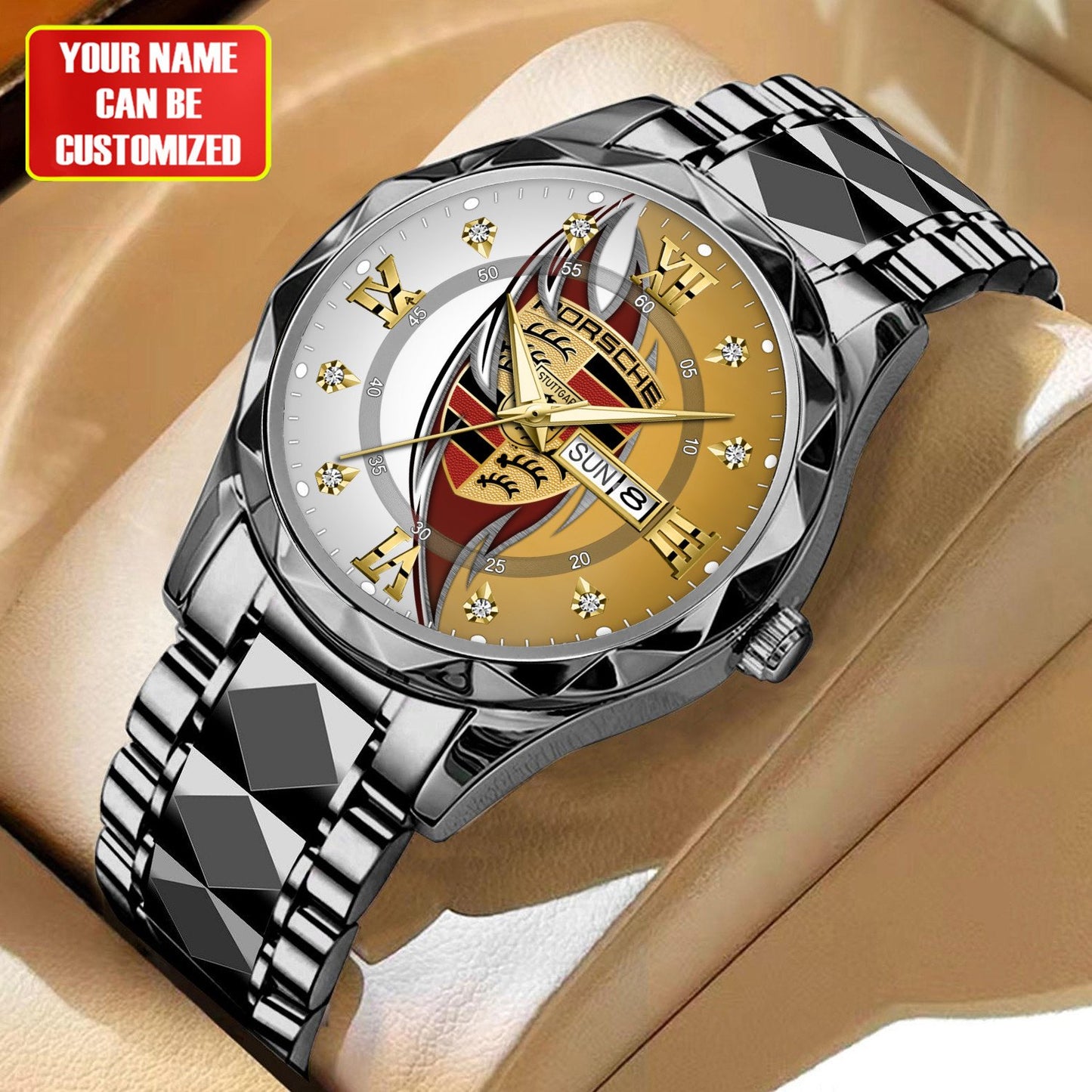 Personalized Pors Luxury Alloy Charley Watch V2