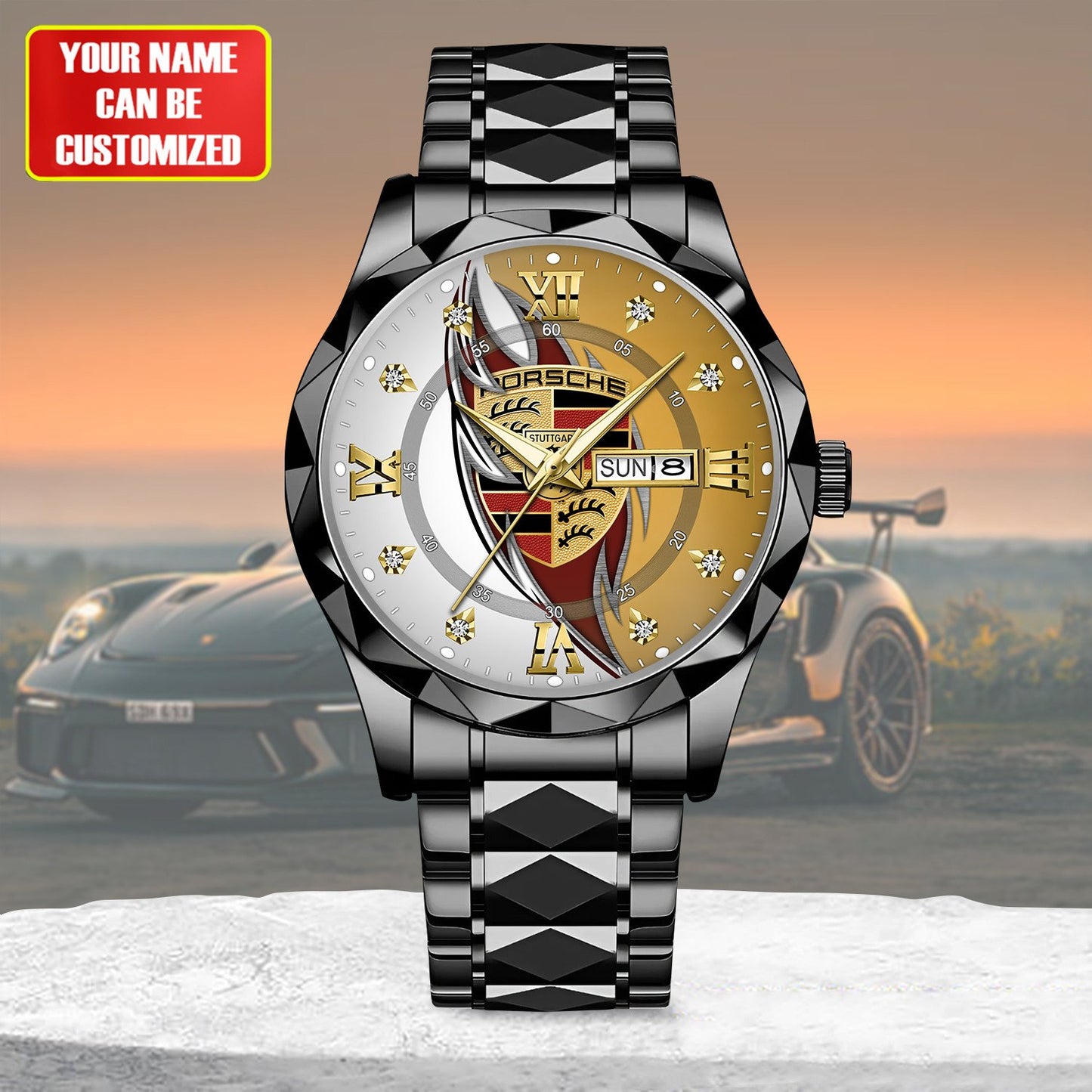 Personalized Pors Luxury Alloy Charley Watch V2