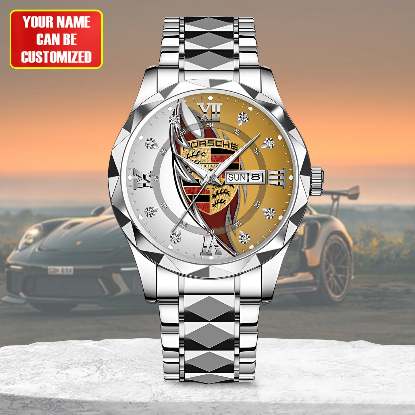 Personalized Pors Luxury Alloy Charley Watch V2