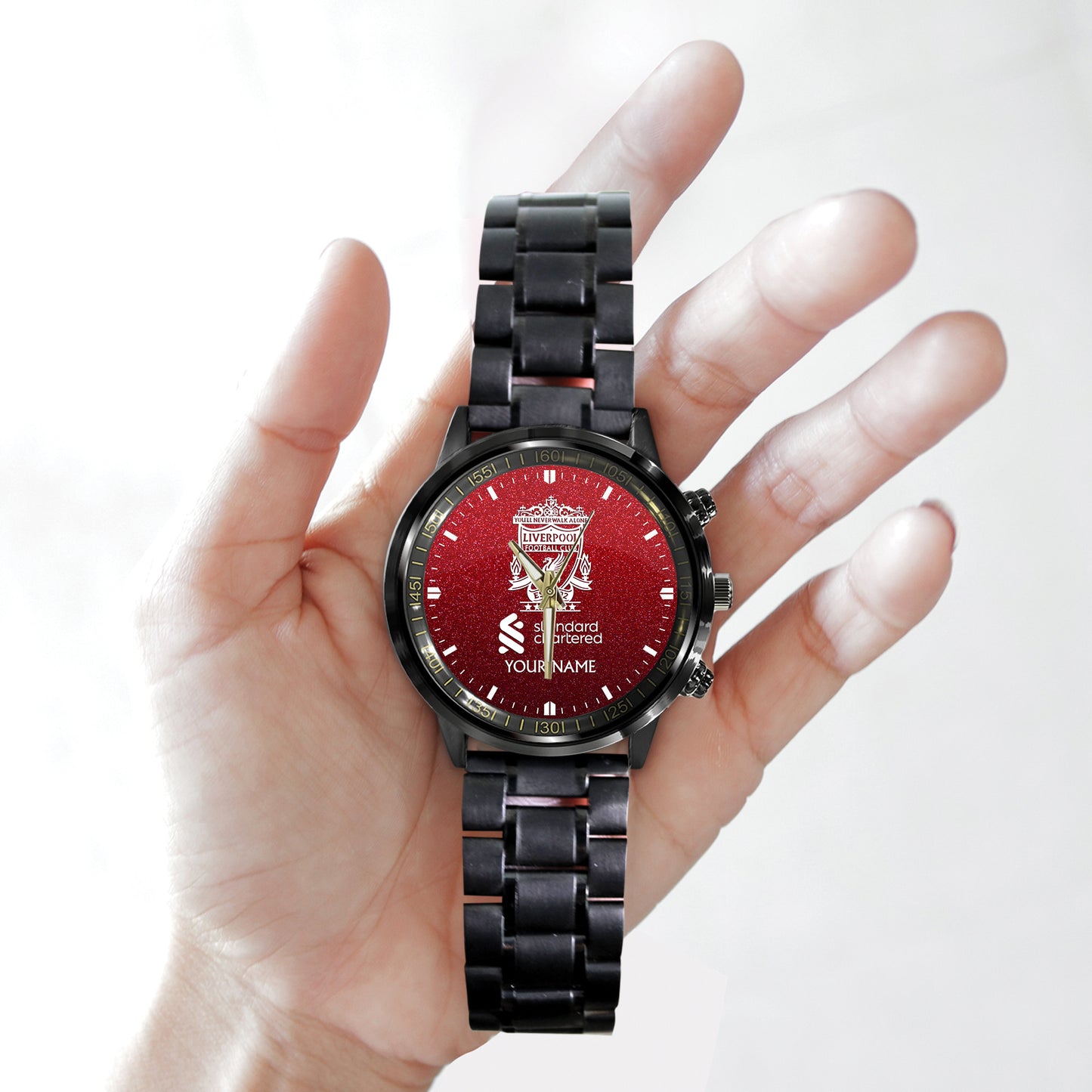 Personalized Liverpool Champion Luxury Stainless Steel Watch V8