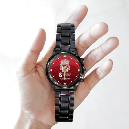 Personalized Liverpool Champion Luxury Stainless Steel Watch V8