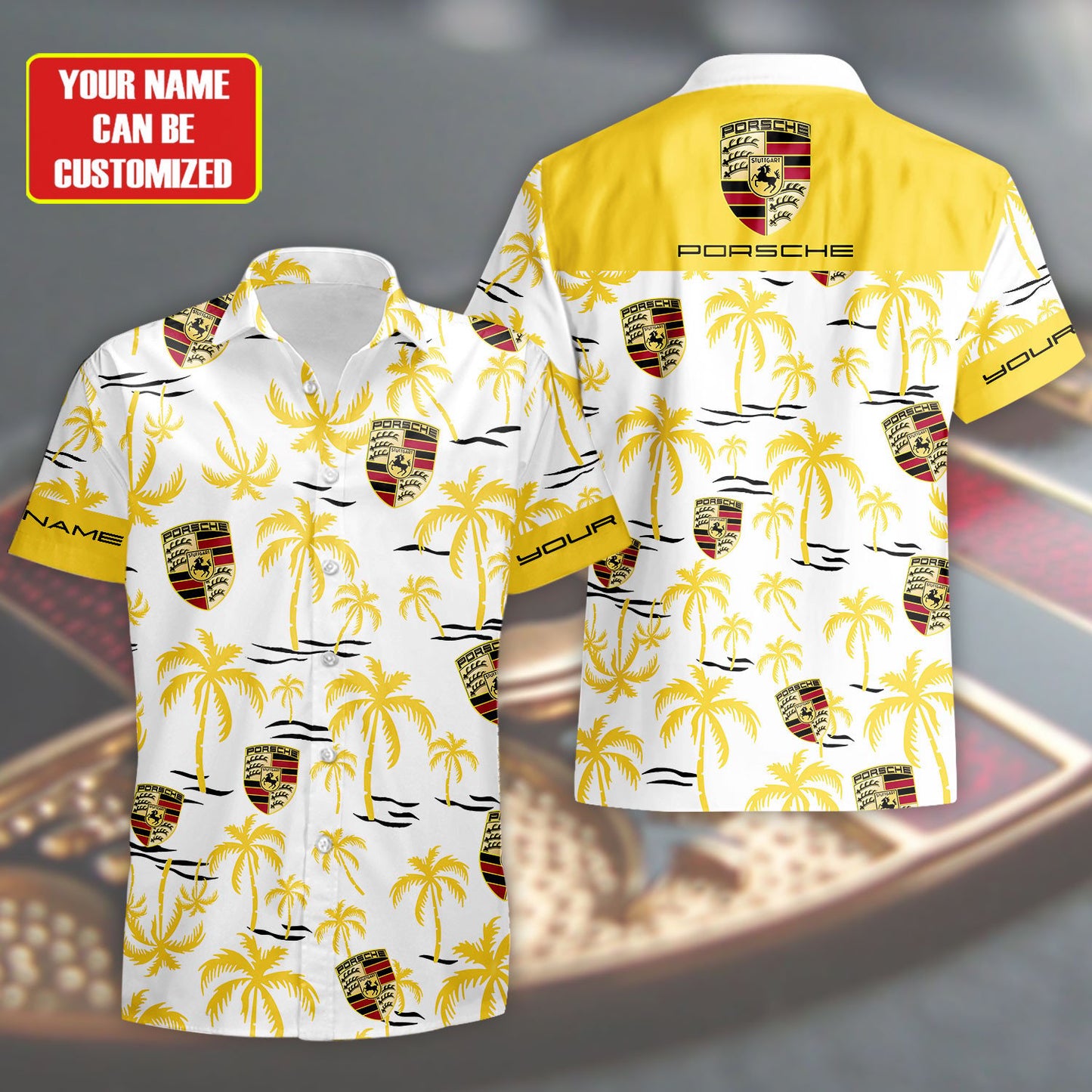 Pors Tropical Hawaii Shirt Beach Short V11