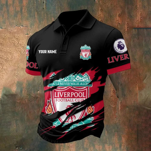 Personalized Liverpool Tear 3D Full Printing Set , Liverpool Tear Shirt , Zipper Polo, Hoodie , Short ,Polo ,hawaii