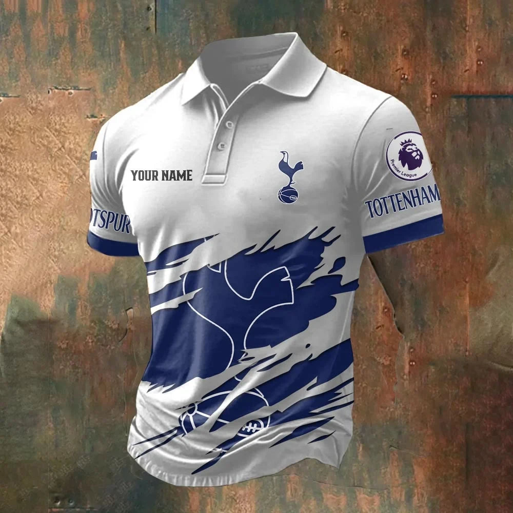 Personalized Tottenham Hotspur Tear 3D Full Printing Set , Tottenham Hotspur Tear Shirt , Zipper Polo, Hoodie , Short ,Polo ,hawaii