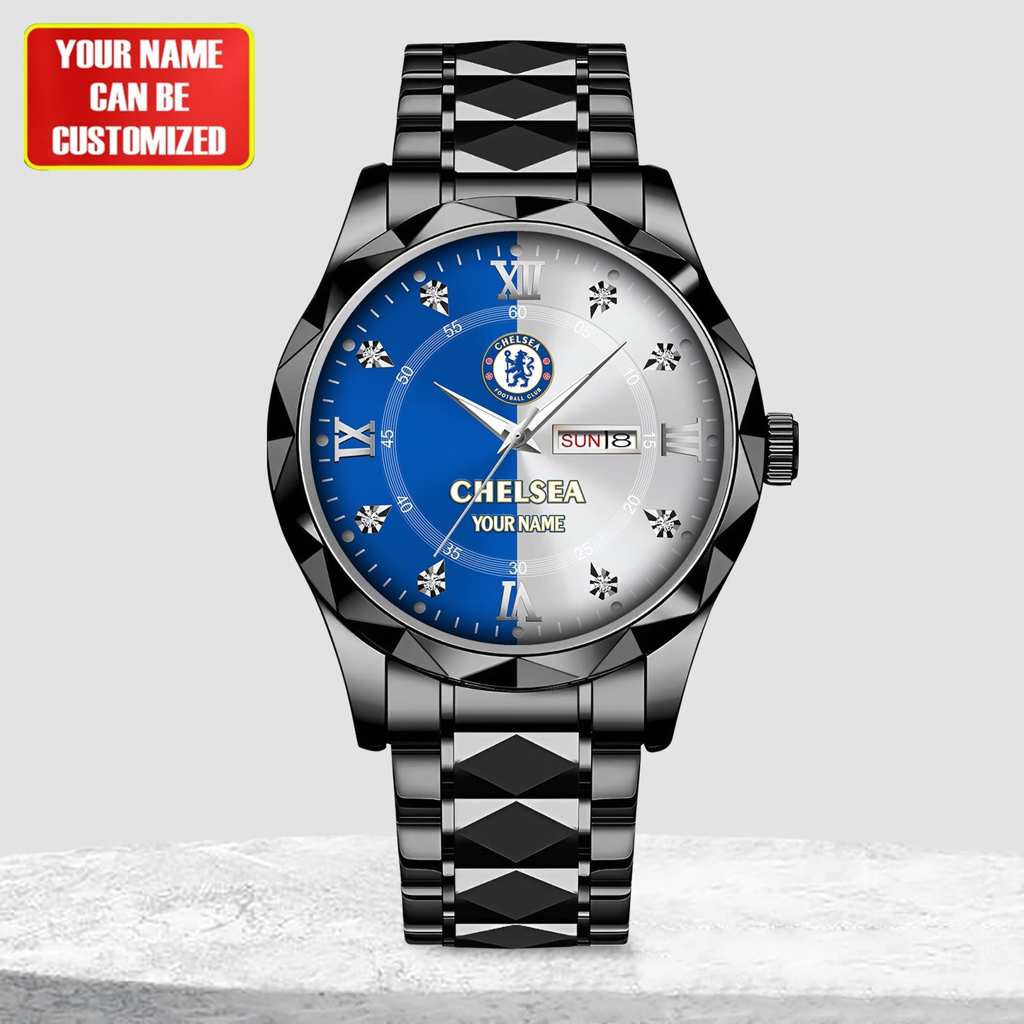 Personalized Chelsea Luxury Alloy Charley Watch