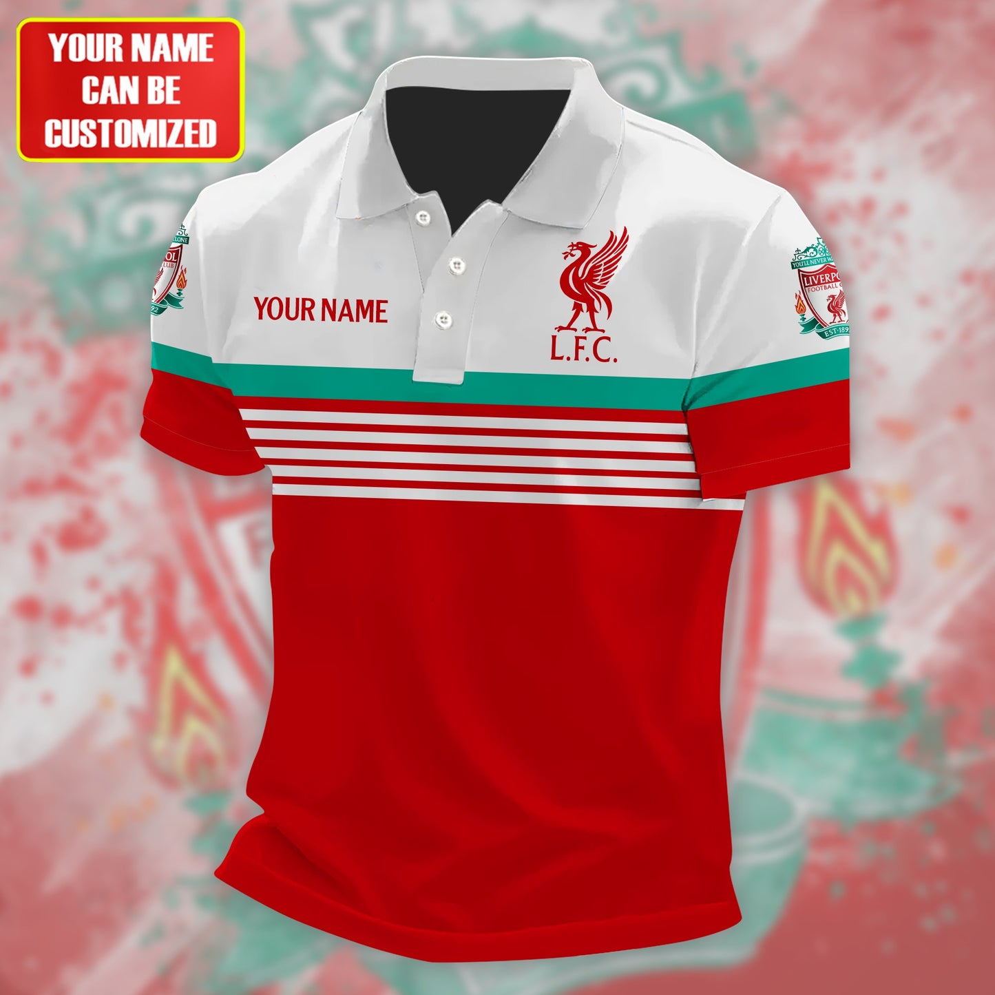 Personalized Liverpool 3D Full Printing Set , Liverpool Shirt , Hoodie , Short , Polo ,hawaii V36