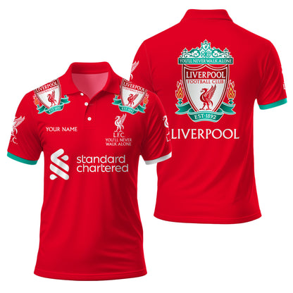 Personalized Liverpool Q12 3D Full Printing Set , Liverpool Q12 Shirt , Zipper Polo, Hoodie , Short ,Polo ,hawaii