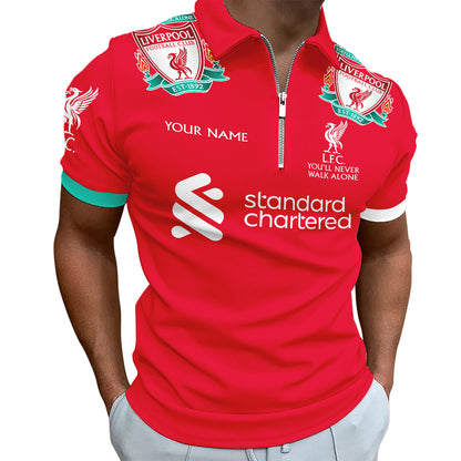 Personalized Liverpool Q12 3D Full Printing Set , Liverpool Q12 Shirt , Zipper Polo, Hoodie , Short ,Polo ,hawaii