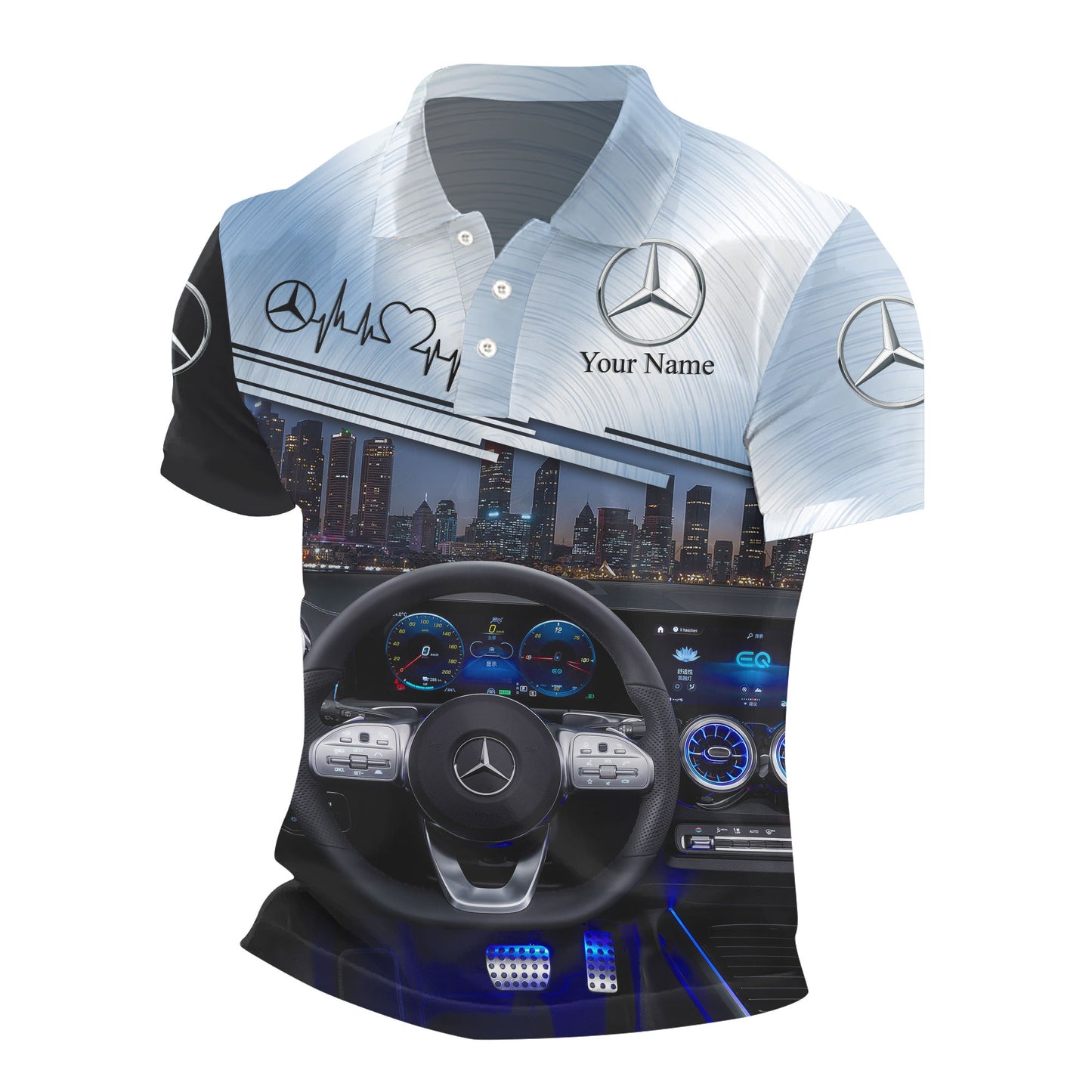 Personalized Merc Cockpit 3D Full Printing Set ,Merc Cockpit Shirt , Hoodie , Short , Polo ,hawaii