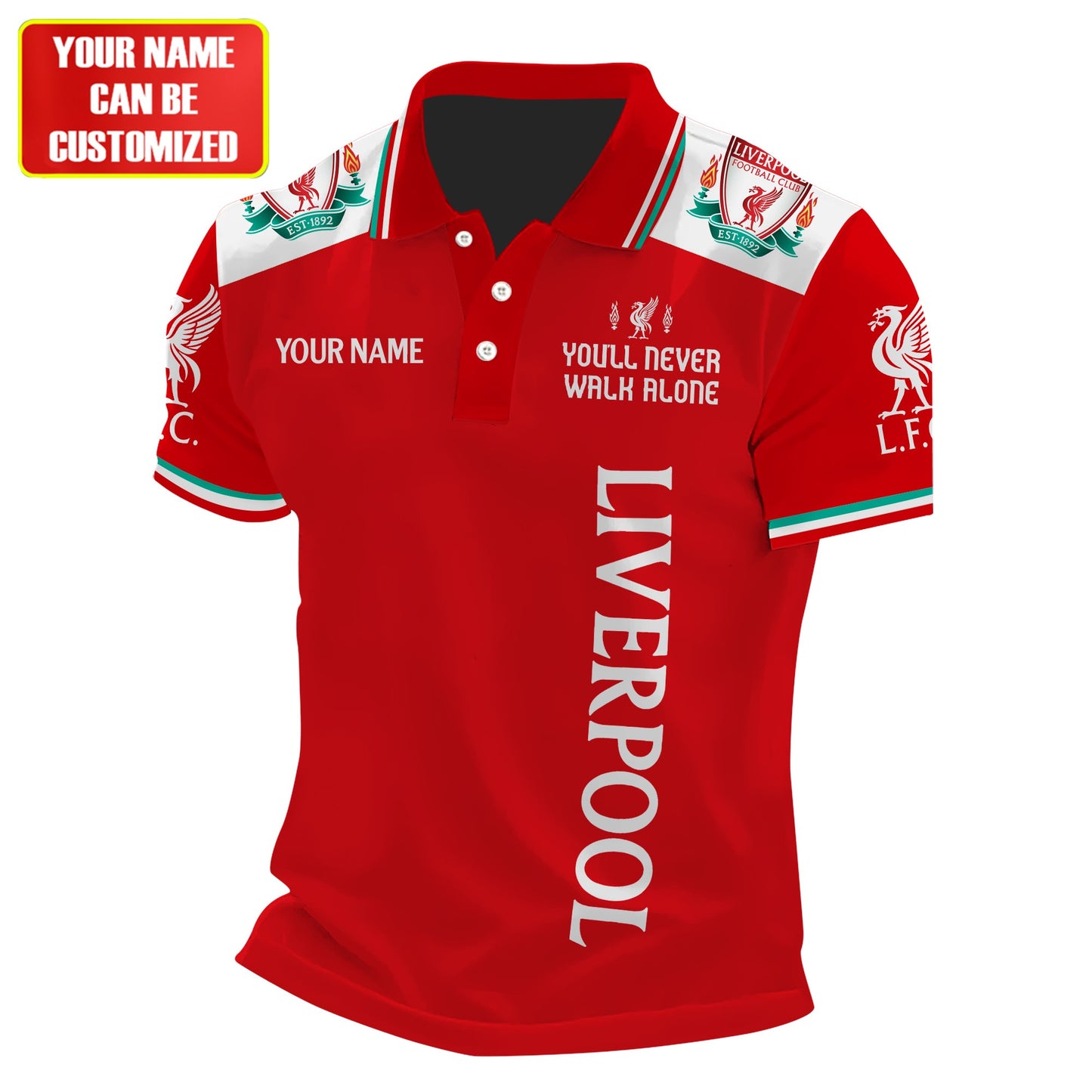 Personalized Liverpool 3D Full Printing Set , Liverpool Shirt , Hoodie , Short , Polo ,hawaii V37