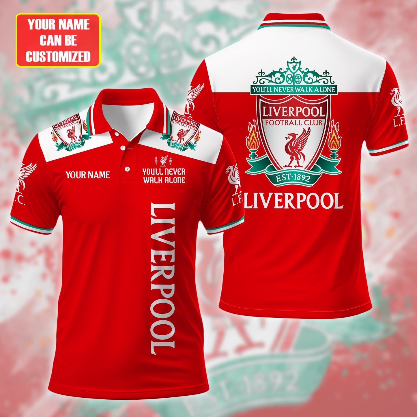 Personalized Liverpool 3D Full Printing Set , Liverpool Shirt , Hoodie , Short , Polo ,hawaii V37