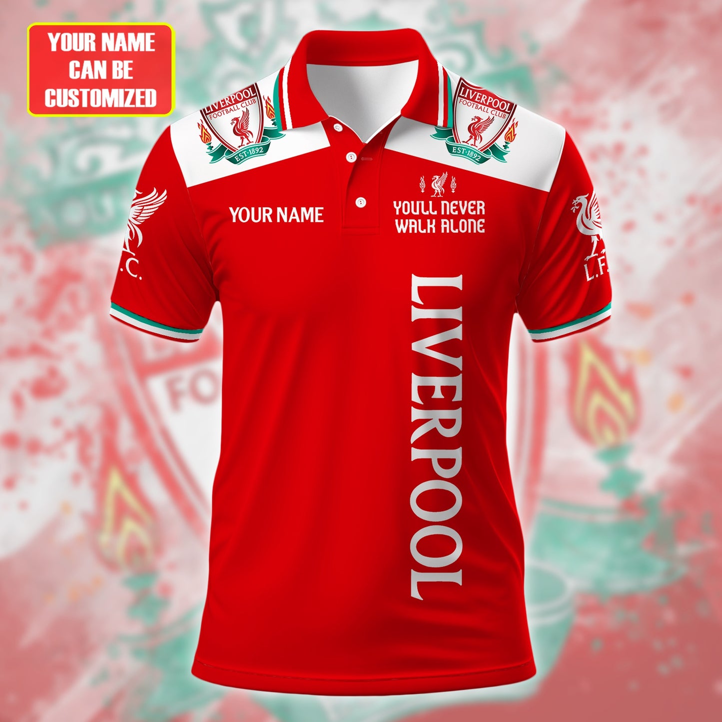 Personalized Liverpool 3D Full Printing Set , Liverpool Shirt , Hoodie , Short , Polo ,hawaii V37