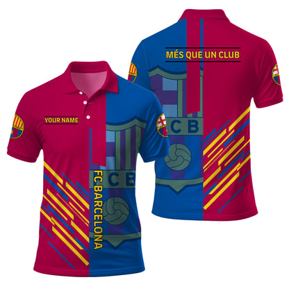 Personalized Barcelona 3D Full Printing Set , Barcelona Shirt , Hoodie , Short , Polo ,hawaii V35