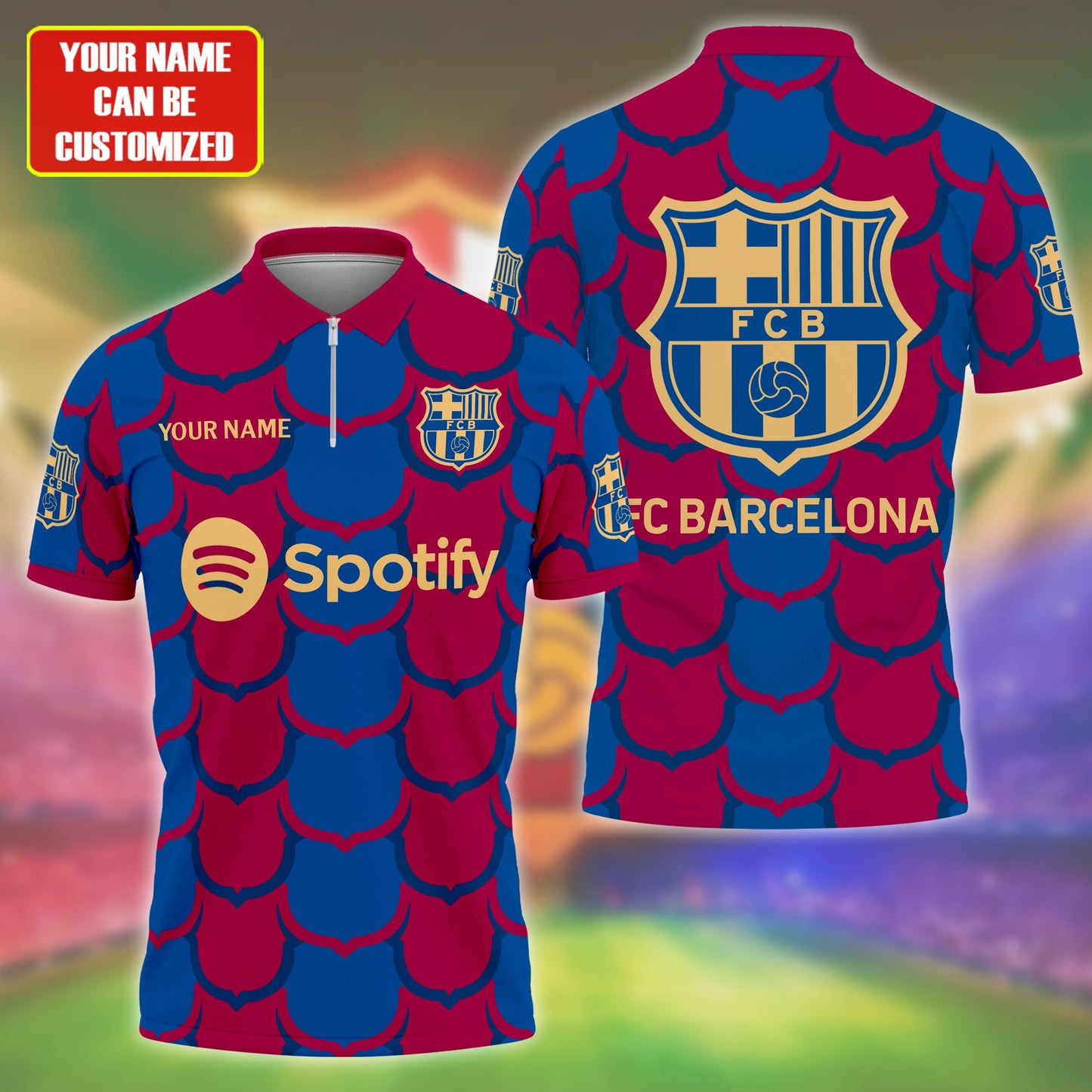 Personalized Barcelona 3D Full Printing Set , Barcelona Shirt , Hoodie , Short , Polo ,hawaii V36