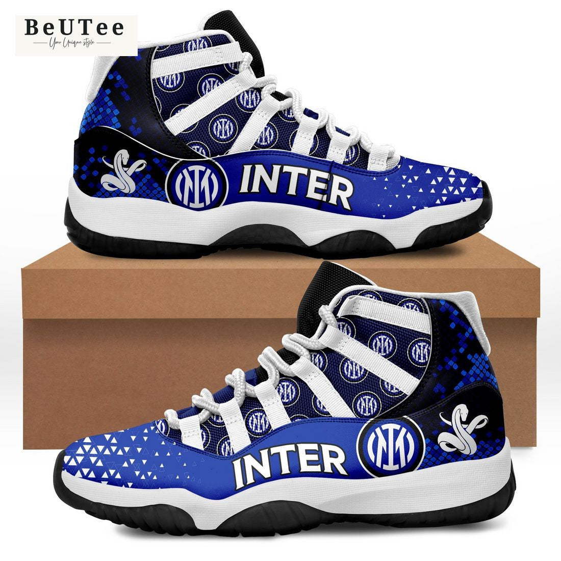 Inter Milan JD11 Custom Sneaker