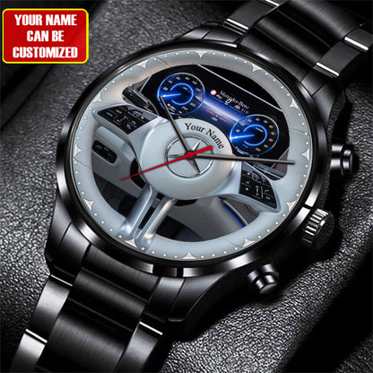 Personalized Merc Interior Luxury Stainless Steel Watch