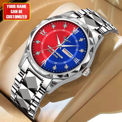 Personalized F Mustang Luxury Alloy Charley Watch