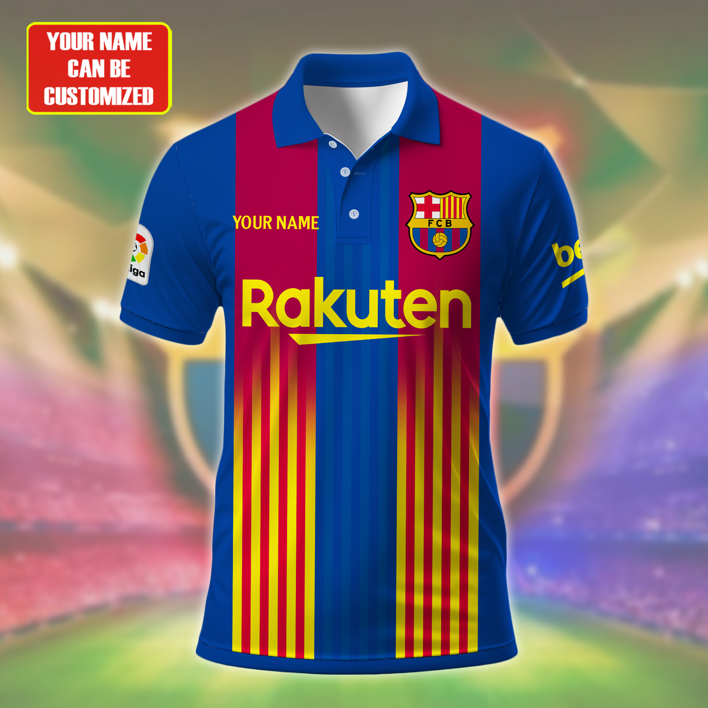 Personalized Barcelona 3D Full Printing Set , Barcelona Shirt , Hoodie , Short , Polo ,hawaii V37