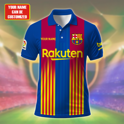 Personalized Barcelona 3D Full Printing Set , Barcelona Shirt , Hoodie , Short , Polo ,hawaii V37