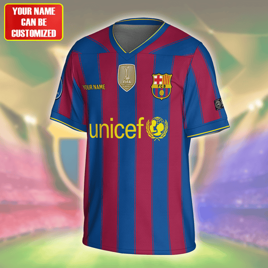 Personalized Barca M10 Football Jersey 2010 UCL Finals