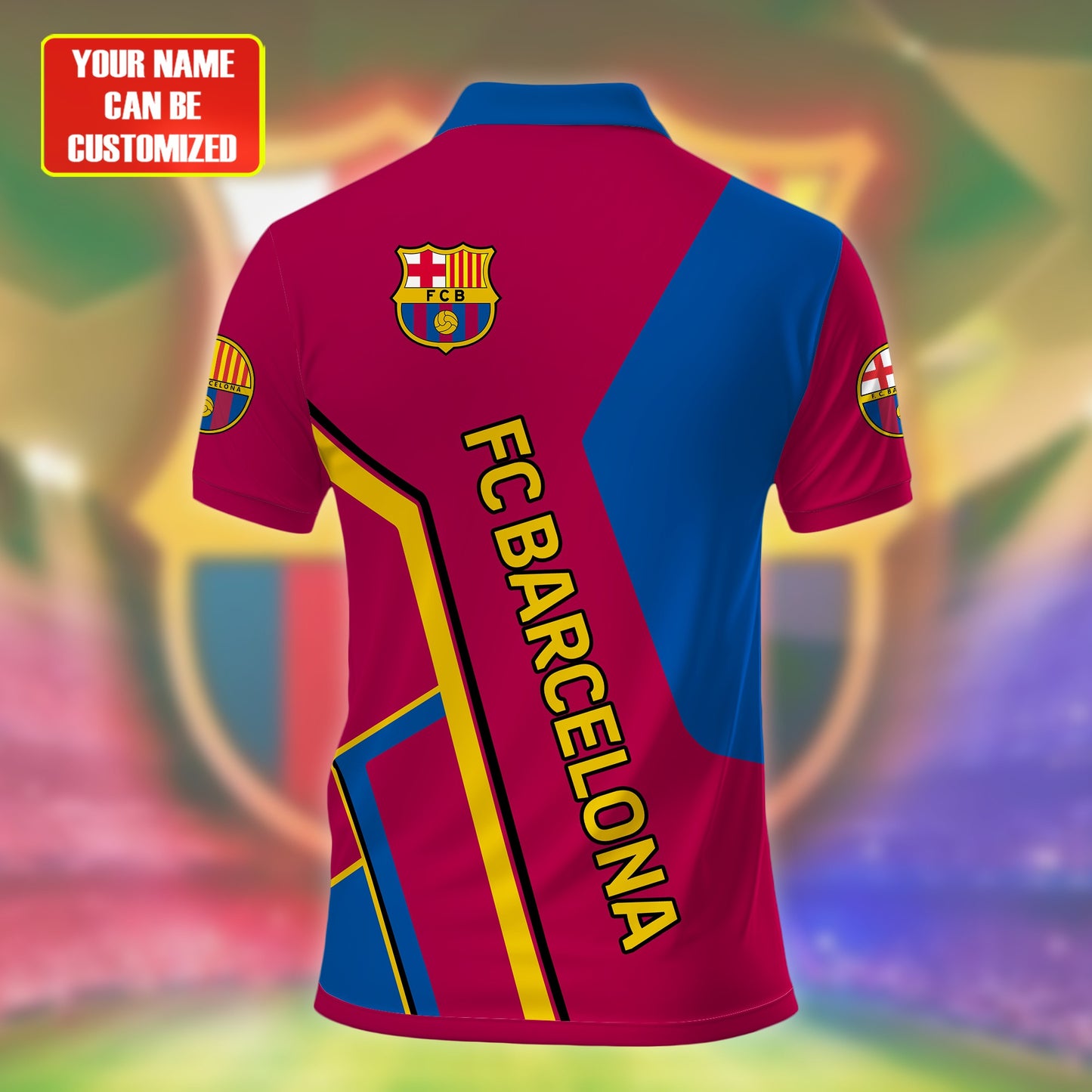 Personalized Barcelona FC 3D Full Printing Set , Barcelona FC Shirt , Barcelona Set , Zipper Polo, Hoodie , Short , Polo , hawaii V9