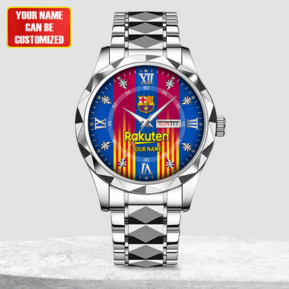 Personalized Barcelona FC Alloy Charley Watch V5