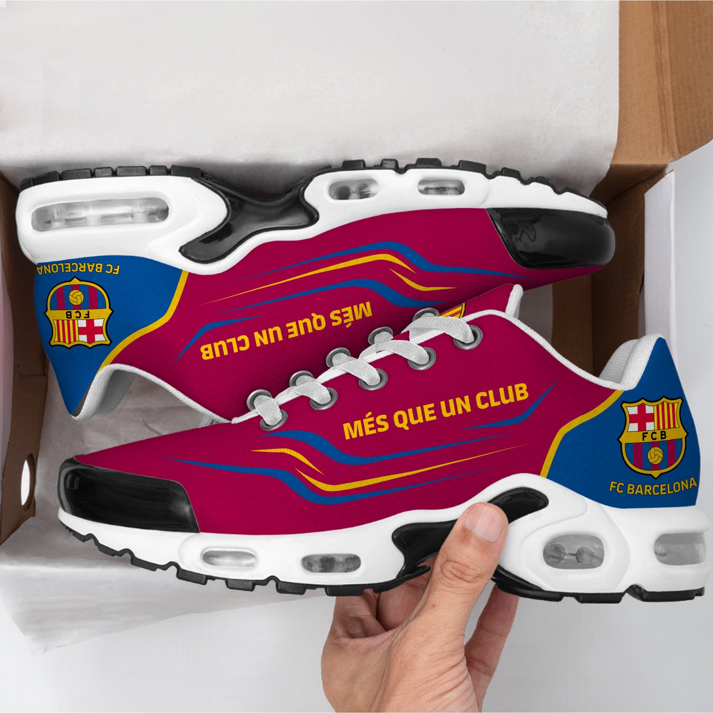 Personalized Barcelona Air Cushion Sneaker V15